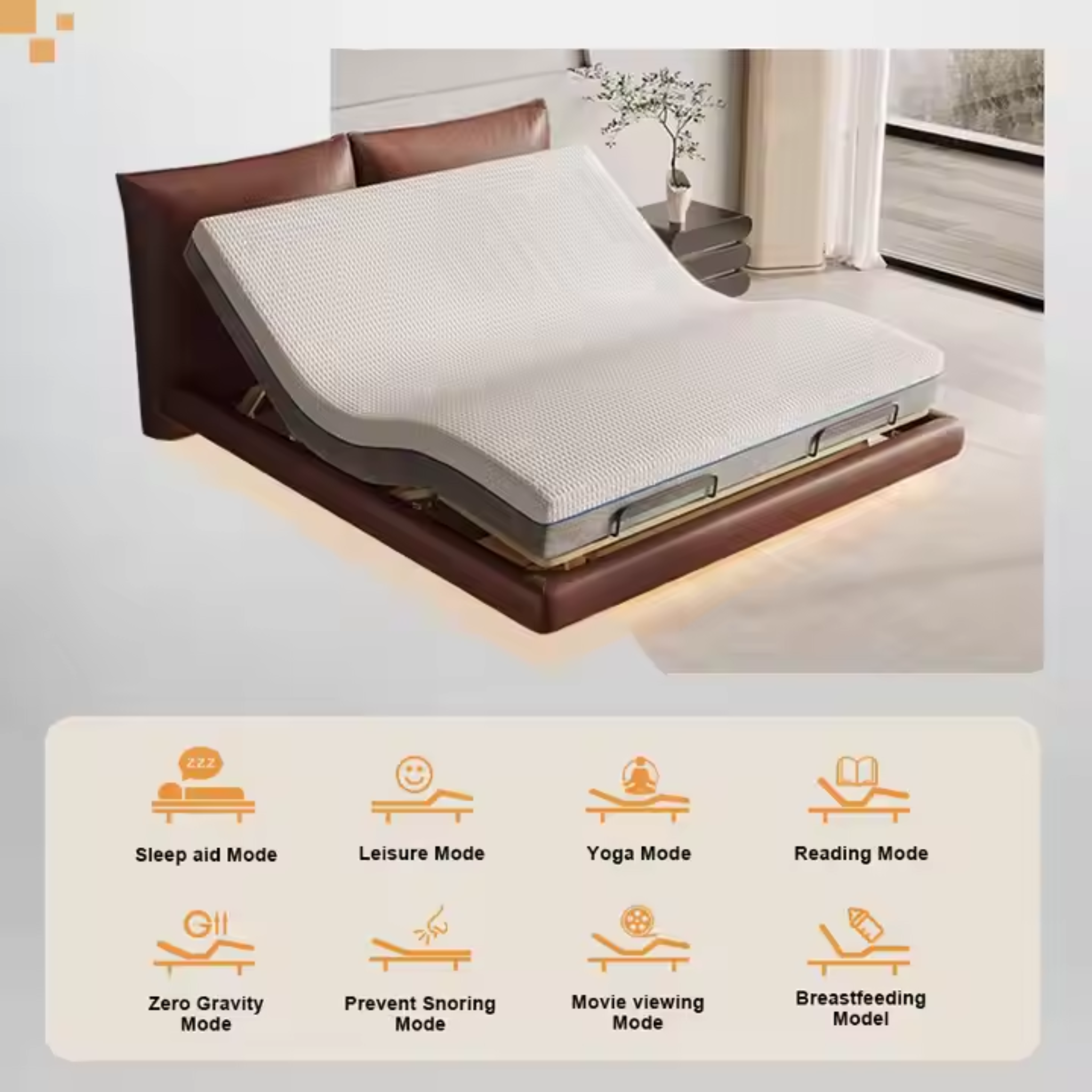 Velari NeroLux A8 Smart Bed